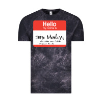 Cloud Black hello my name is inigo montoya [princess bride] Vintage Tee - lanVoArt