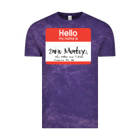 Cloud Purple hello my name is inigo montoya [princess bride] Vintage Tee - lanVoArt