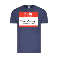 Vintage Denim hello my name is inigo montoya [princess bride] Vintage Tee - lanVoArt
