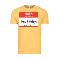 Vintage Mustard hello my name is inigo montoya [princess bride] Vintage Tee - lanVoArt
