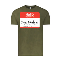Vintage Olive hello my name is inigo montoya [princess bride] Vintage Tee - lanVoArt