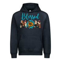 Navy blessed mom Urban Hoodie - Artiststas