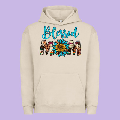 Blessed Mom Urban Hoodie Designed By Artiststas