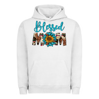 Pigment Lunar Rock blessed mom Urban Hoodie - Artiststas