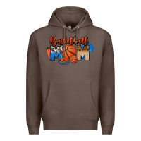 Coffee basketball mom Premium Hoodie - FaDigitalArtStudio