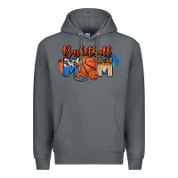 Rock basketball mom Premium Hoodie - FaDigitalArtStudio
