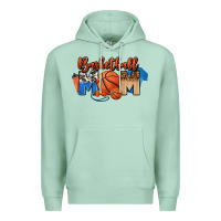 Seafoam basketball mom Premium Hoodie - FaDigitalArtStudio