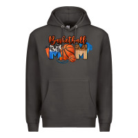Smoke basketball mom Premium Hoodie - FaDigitalArtStudio