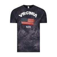 Cloud Black VIRGINIA U.S.A Vintage Tee - Bettercallsaul