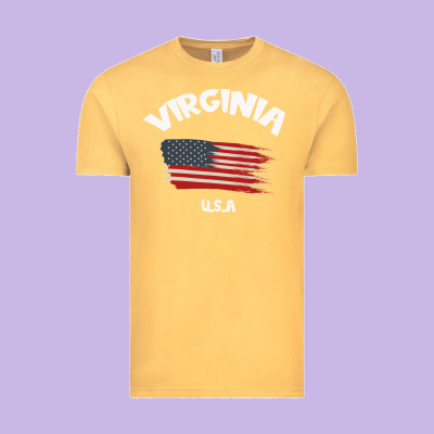 Virginia U.s.a Vintage Tee Designed By Bettercallsaul