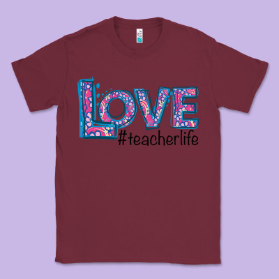 Love Teacher Life Classic Tee Designed By Bettercallsaul