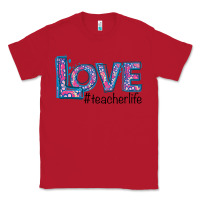 Red Love Teacher Life Classic Tee - Bettercallsaul