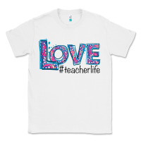 White Love Teacher Life Classic Tee - Bettercallsaul