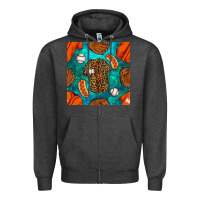 Charcoal Heather baseball leopard uniform and hotdog with gemstone seamless pattern Zipper Hoodie - BundleAndBundleShop