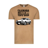 Vintage Camel initial d fujiwara tofu shop ae86 manga Vintage Tee - lanVoArt