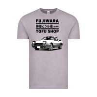 Vintage Zinc initial d fujiwara tofu shop ae86 manga Vintage Tee - lanVoArt