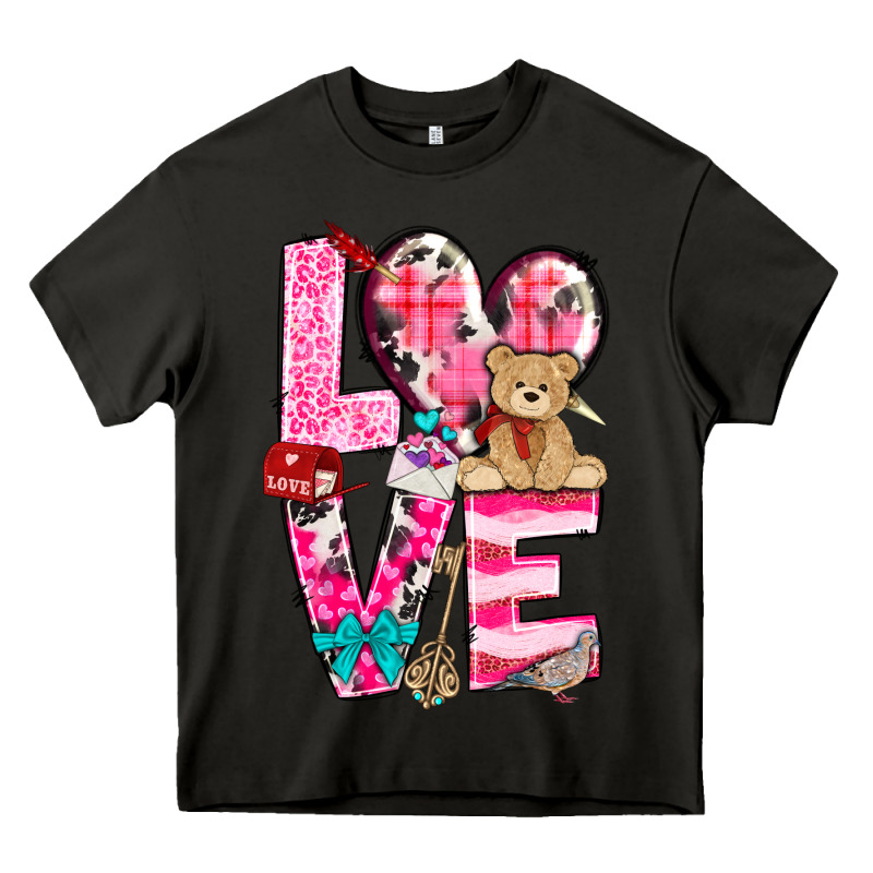 Love Valentines Day Heavy Core Tee by NancyCooperArtShop | Teevron