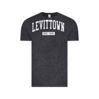 Vintage Black levittown new york ny vintage athletic sports design t shirt Vintage Tee - lanVoArt