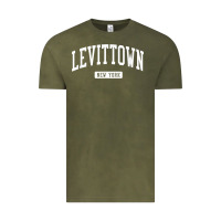 Vintage Olive levittown new york ny vintage athletic sports design t shirt Vintage Tee - lanVoArt