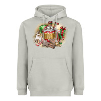 Moon Dust Christmas Elf Heavyweight Hoodie - CowhideDigitalArt