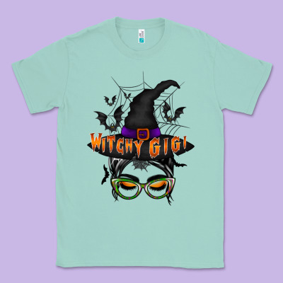 Witchy Gigi Classic Tee Designed By Racoondesign