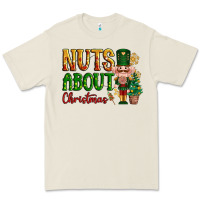 Bone Nuts about Christmas Nutcracker Premium Tee - NancyCooperArtShop