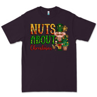 Plum Nuts about Christmas Nutcracker Premium Tee - NancyCooperArtShop