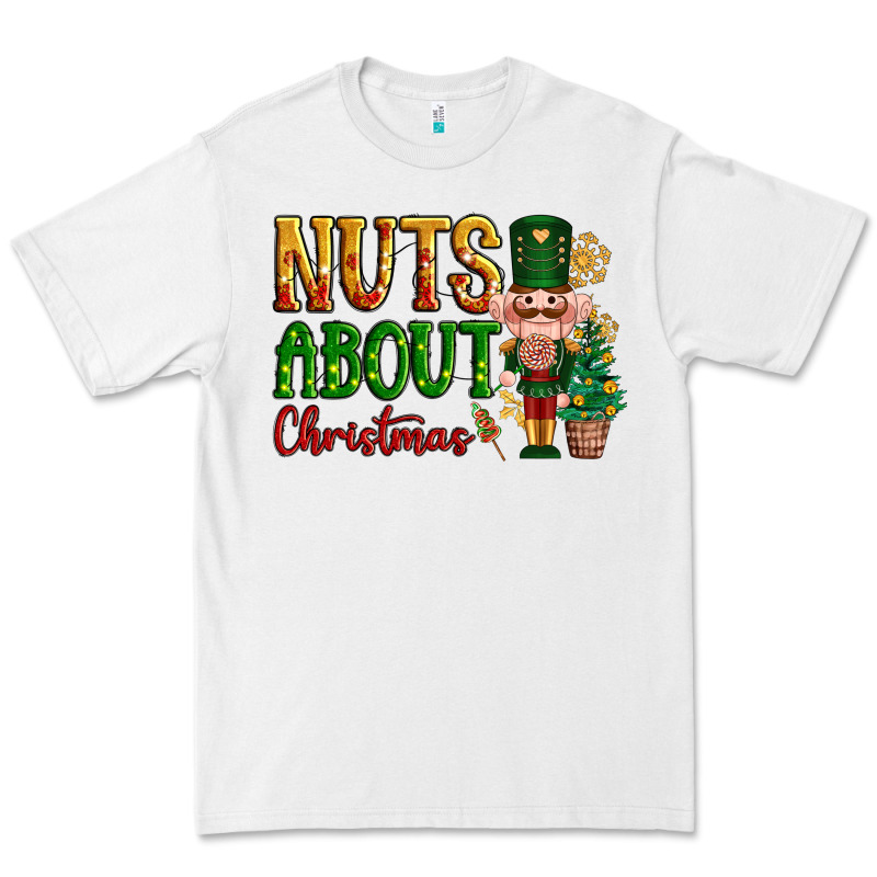 Nuts About Christmas Nutcracker Premium Tee by NancyCooperArtShop | Teevron