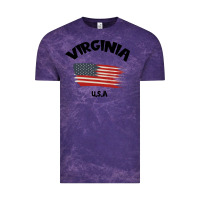 Cloud Purple VIRGINIA U.S.A Vintage Tee - Bettercallsaul