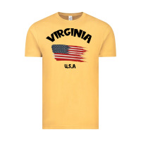 Vintage Mustard VIRGINIA U.S.A Vintage Tee - Bettercallsaul
