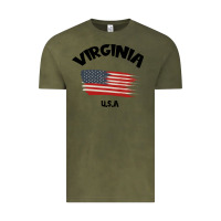 Vintage Olive VIRGINIA U.S.A Vintage Tee - Bettercallsaul