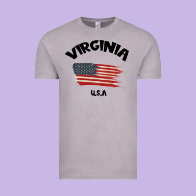 Virginia U.s.a Vintage Tee Designed By Bettercallsaul