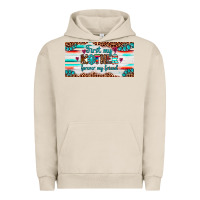Pigment French Oak first my mother forever my friend  license plate Urban Hoodie - Artiststas