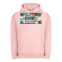 Pigment Salmon first my mother forever my friend  license plate Urban Hoodie - Artiststas