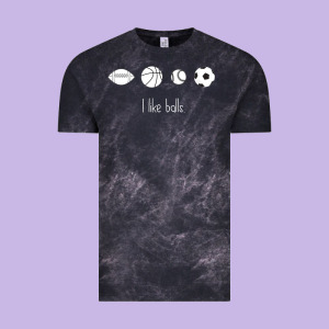 Funny Sports Balls Gag Gift Vintage Tee Designed By Lanvoart