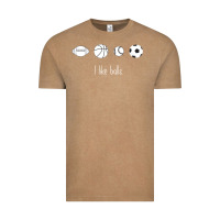 Vintage Coffee Funny Sports Balls Gag Gift Vintage Tee - lanVoArt