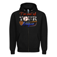 Black i' m out of your league Zipper Hoodie - BundleAndBundleShop
