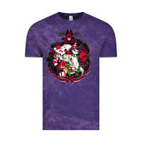 Cloud Purple hazbin hotel christmas Vintage Tee - lanVoArt