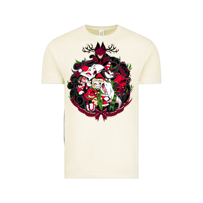 Hazbin Hotel Christmas Vintage Tee by lanVoArt | Teevron