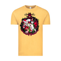Vintage Mustard hazbin hotel christmas Vintage Tee - lanVoArt