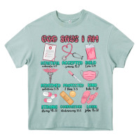 Arona god says i am nurse Heavy Core Tee - MaliasSmallBusiness