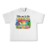 Lunar Rock take me to the beach Urban Heavy Tee - NancyCooperArtShop