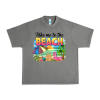 Tornado take me to the beach Urban Heavy Tee - NancyCooperArtShop