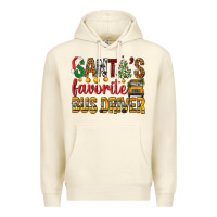 Sandshell Santa's Favorite Bus Driver Premium Hoodie - BundleAndBundleShop