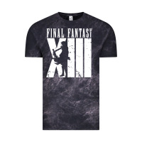 Cloud Black final fantasy xiii lightning white Vintage Tee - lanVoArt