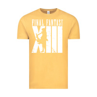 Vintage Mustard final fantasy xiii lightning white Vintage Tee - lanVoArt