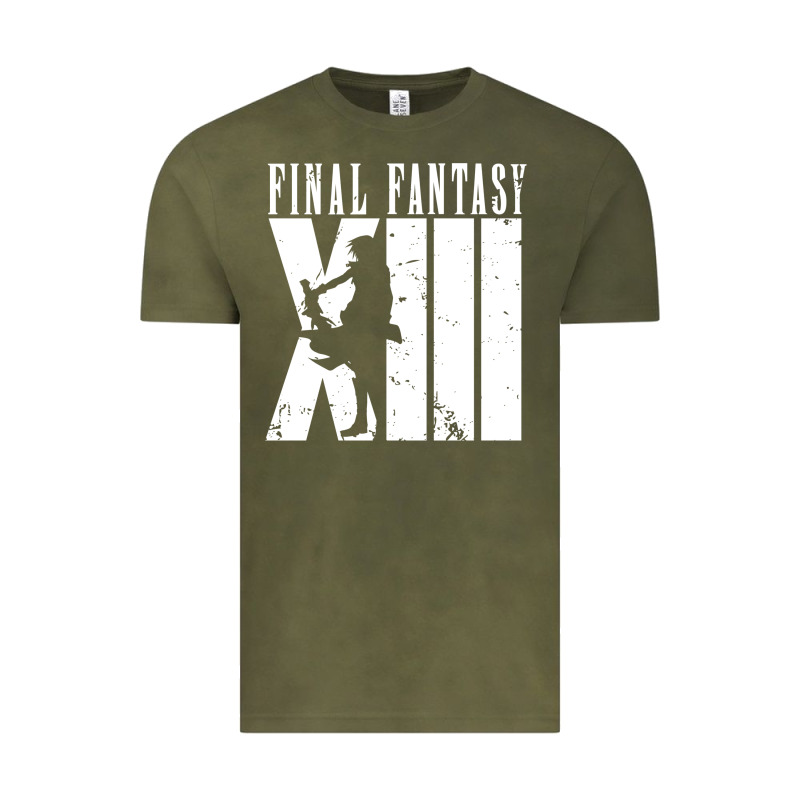 Final Fantasy Xiii Lightning White Vintage Tee by lanVoArt | Teevron