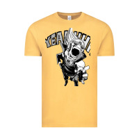 Vintage Mustard present mic screaming Vintage Tee - lanVoArt