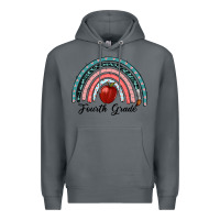 Rock fourth grade rainbow Premium Hoodie - RanaPortraitStore