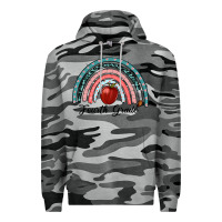 Slate Camo fourth grade rainbow Premium Hoodie - RanaPortraitStore